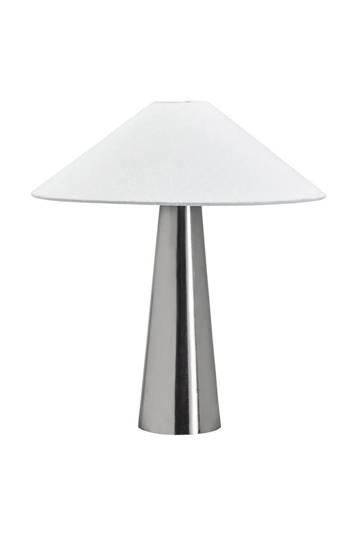 House Doctor Lampa stołowa z żelaza 48 x 42 cm szary 900002607