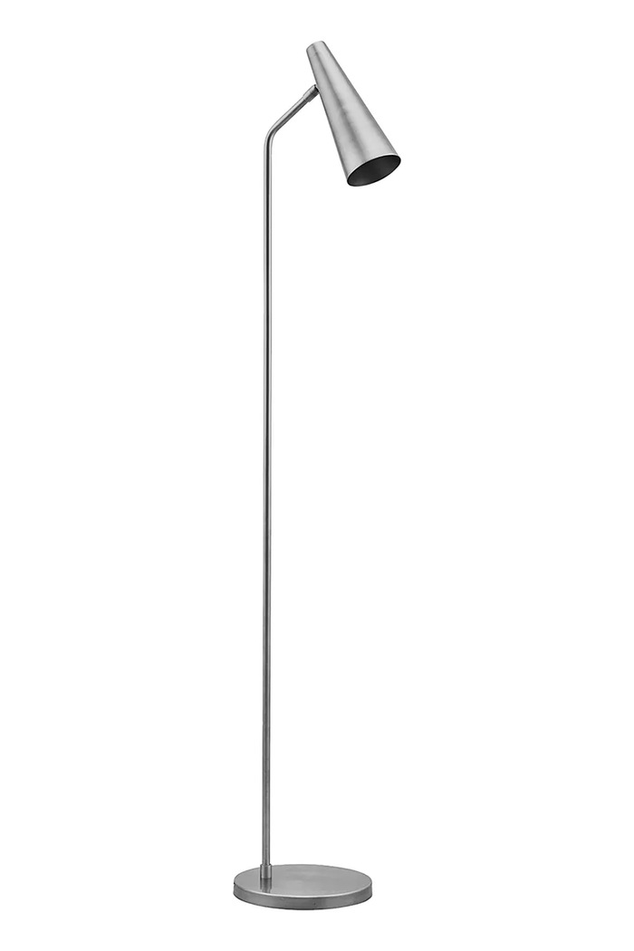House Doctor Lampa podłogowa z żelaza 21 x 124 cm szary 900002470