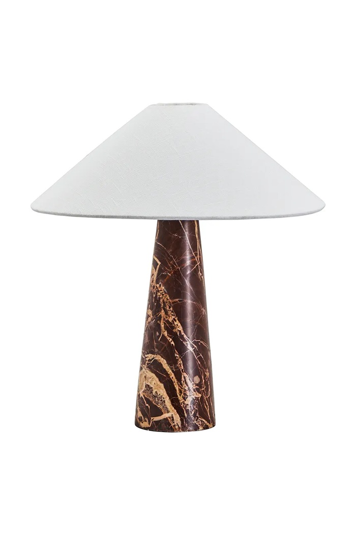 House Doctor Lampa stołowa marmurowa 45 x 42 cm multicolor 900002609