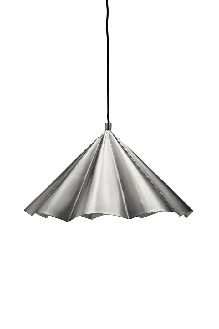 House Doctor Lampa wisząca z żelaza 50 x 25 cm szary 900002125