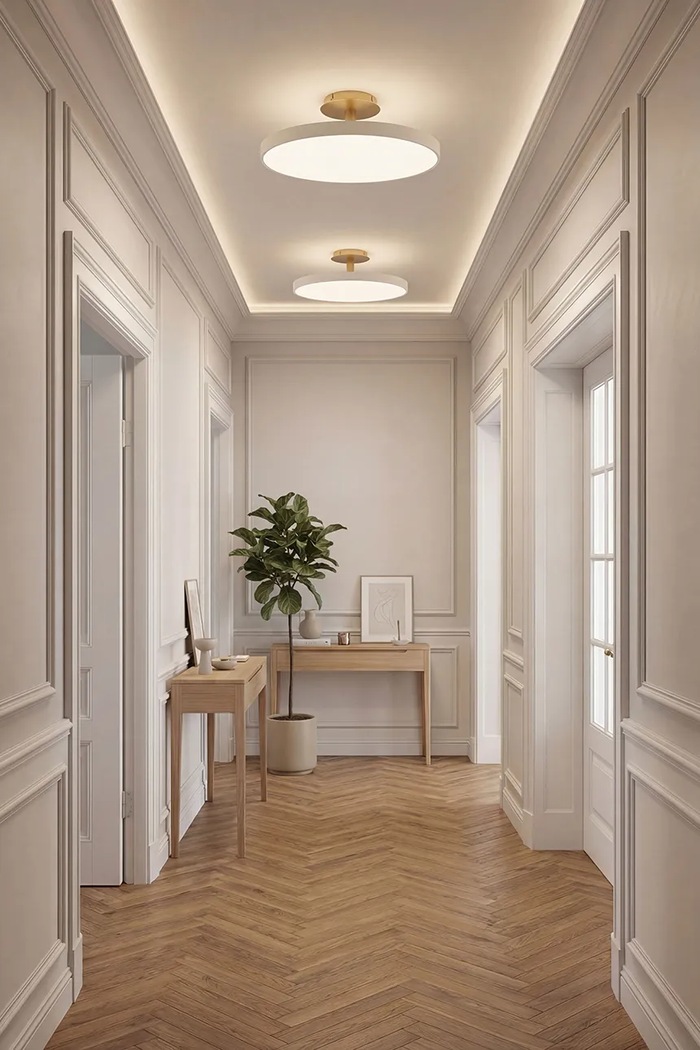 Salon i sypialnia Umage Lampa wisząca z metalu Asteria Up 2329. biały