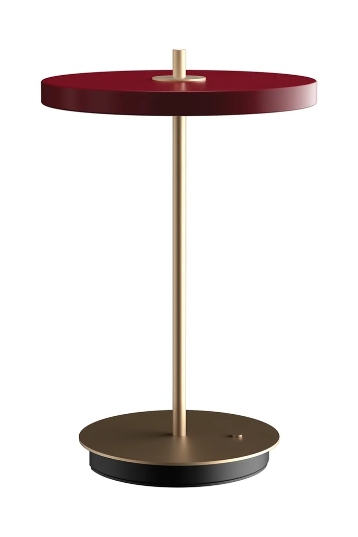 Umage Lampa bezprzewodowa z metalu Asteria Move czerwony 2503