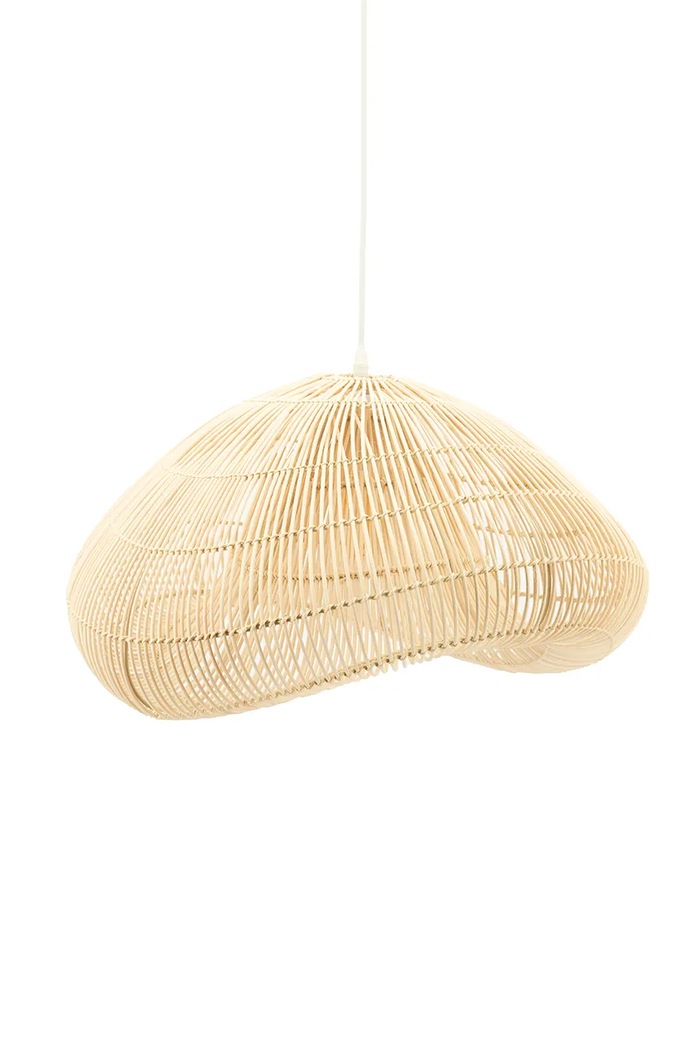 By-Boo lampa wisząca z trzciny morskiej 54 x 53 x 31 cm beżowy 250000