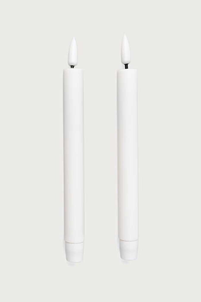 Deluxe Homeart Zestaw świec LED 17 cm biały RF.MK.0001
