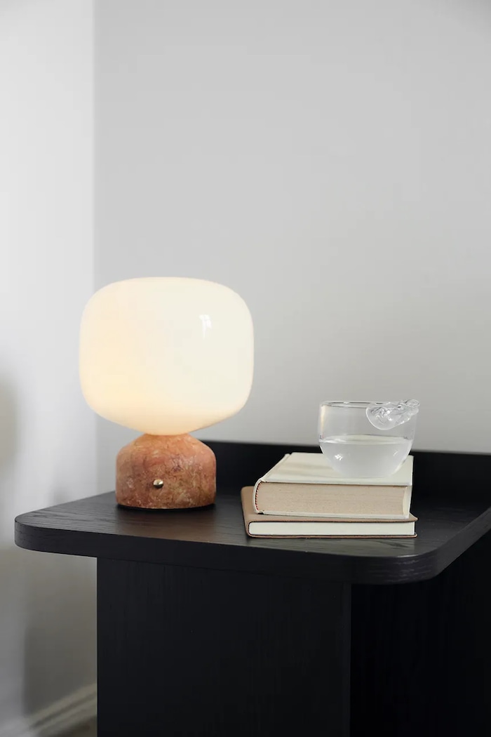 Gejst lampa bezprzewodowa ze szkła 23 x 17,5 cm pomarańczowy 40152