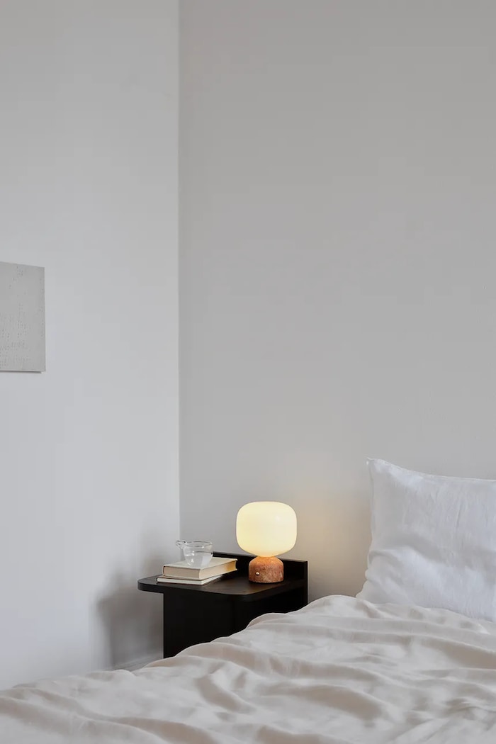 Gejst lampa bezprzewodowa ze szkła 23 x 17,5 cm 40152 pomarańczowy