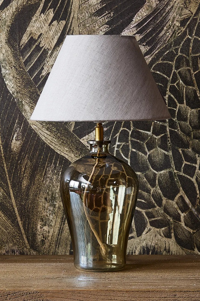 Riviera Maison lampa stołowa ze szkła 25 x 46 cm 584390 multicolor AA00