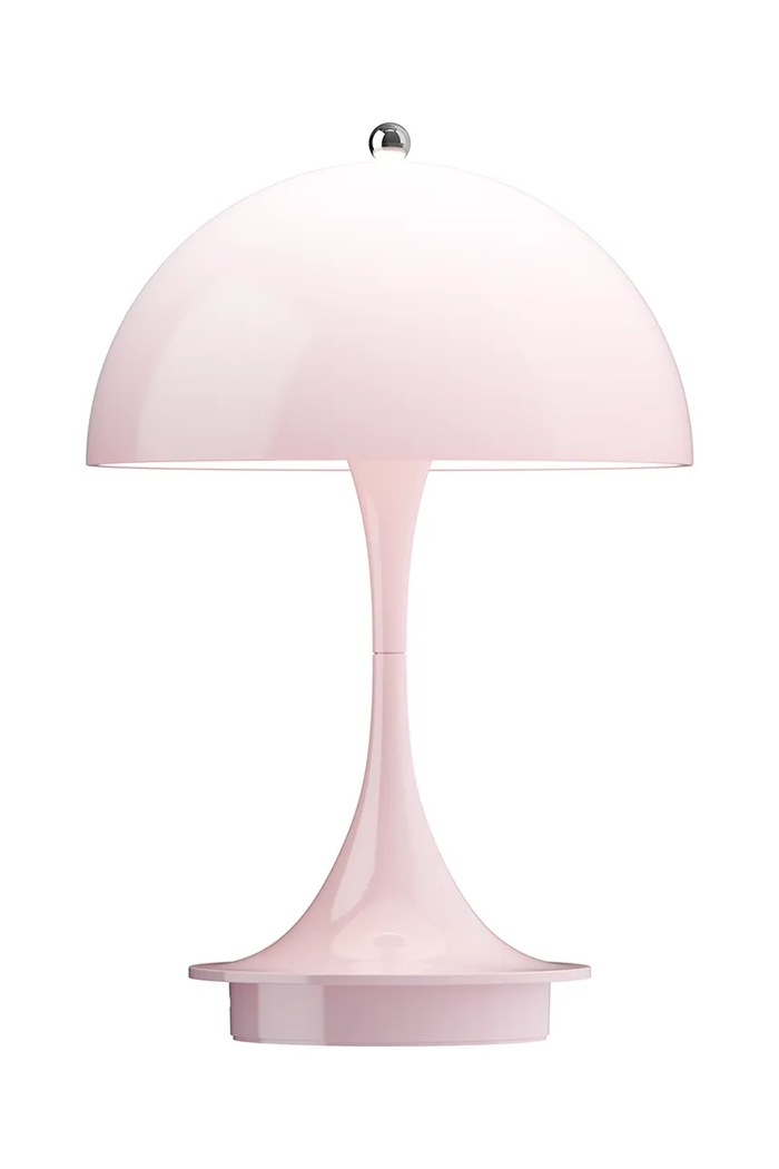 Louis Poulsen Lampa bezprzewodowa z tworzywa sztucznego Panthella 160 różowy 5744171452