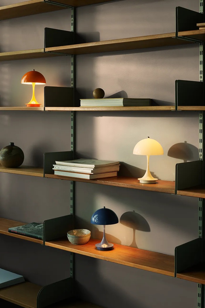 Lampa bezprzewodowa z tworzywa sztucznego Panthella 160 Louis Poulsen biały 5744171436
