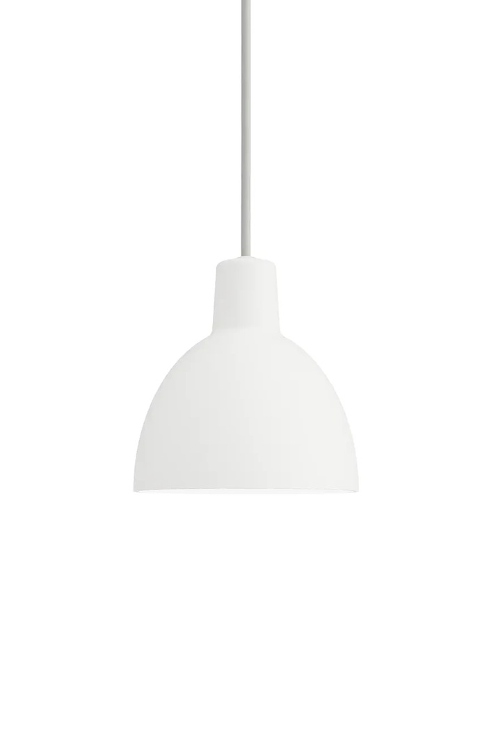 Louis Poulsen lampa wisząca z aluminium Toldbod biały 5741101412