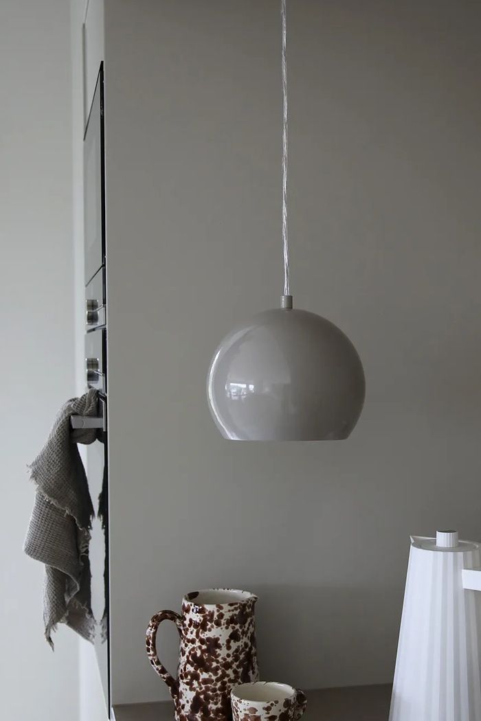 Markslöjd lampa wisząca z żelaza 17,5 x 20 x 20 cm 108989 szary AA00