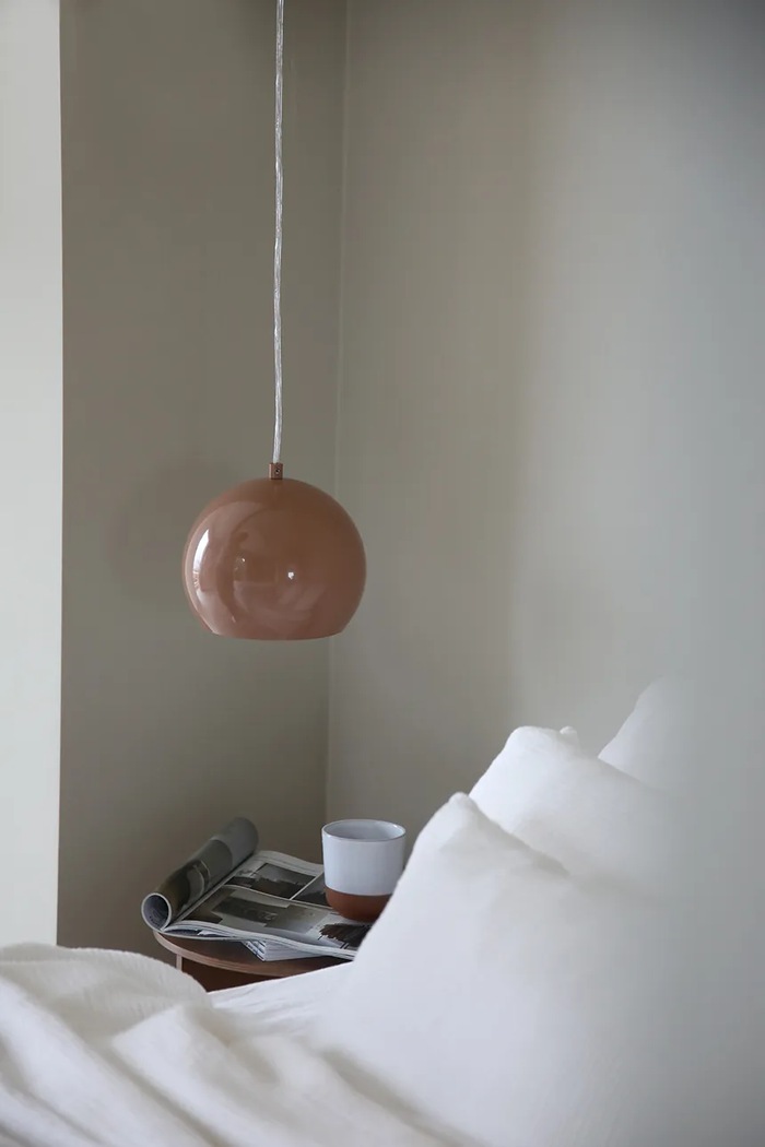 Markslöjd lampa wisząca z żelaza 17,5 x 20 x 20 cm 108990 czerwony AA00