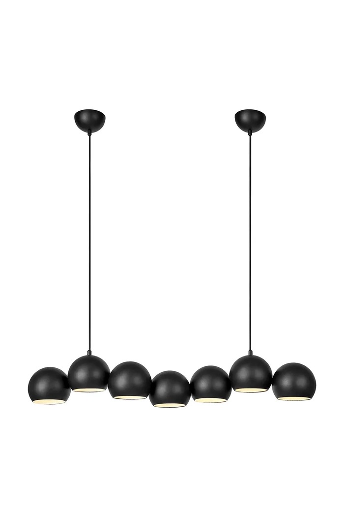 Markslöjd lampa wisząca z żelaza 16,5 x 22,5 x 101 cm czarny 108860