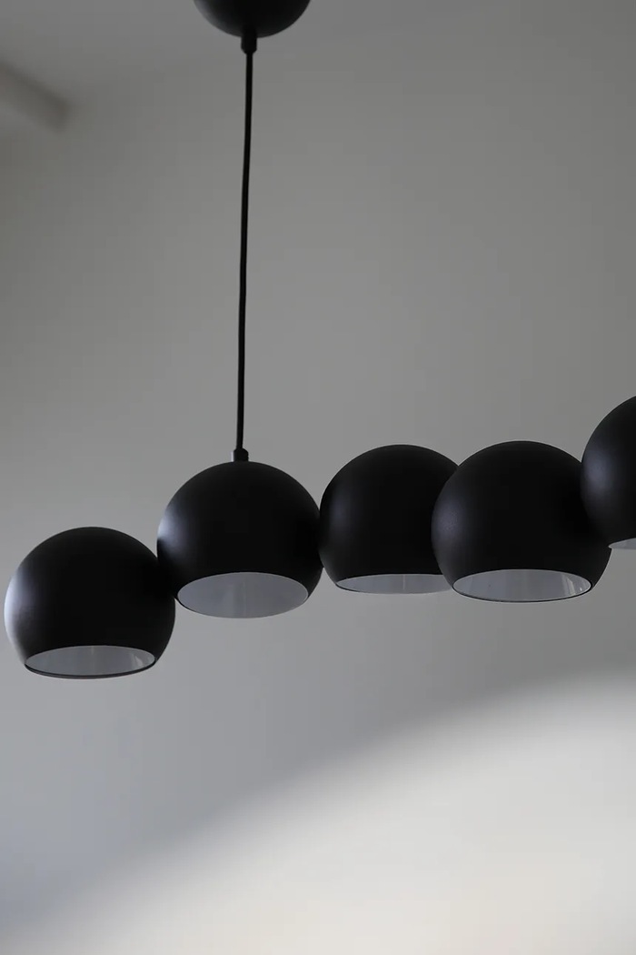 Markslöjd lampa wisząca z żelaza 16,5 x 22,5 x 101 cm czarny 108860