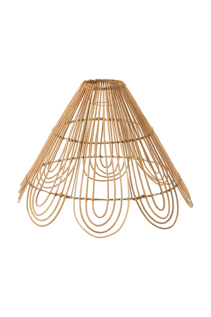 J-Line függő rattan lámpabúra 38,5 x 58 cm 20904 bézs AA00
