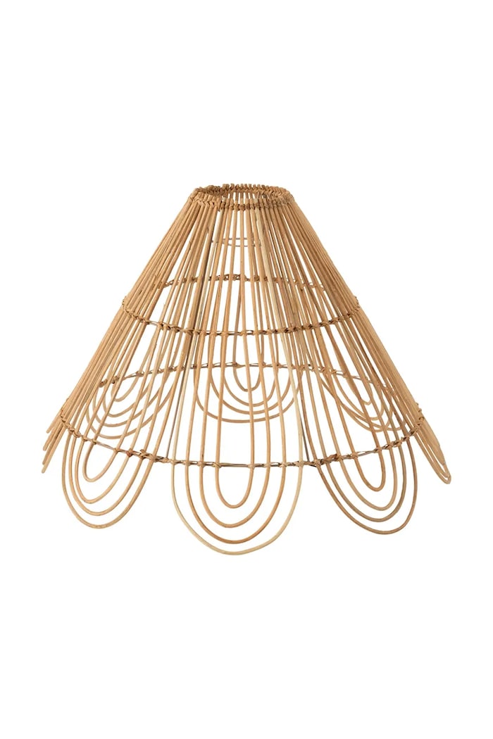 J-Line függő rattan lámpabúra 38,5 x 58 cm 20904 bézs AA00