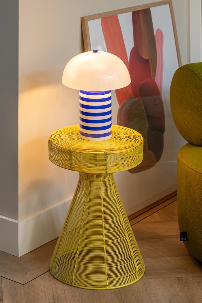 Leitmotiv lampă de masă din fier LM2397BL