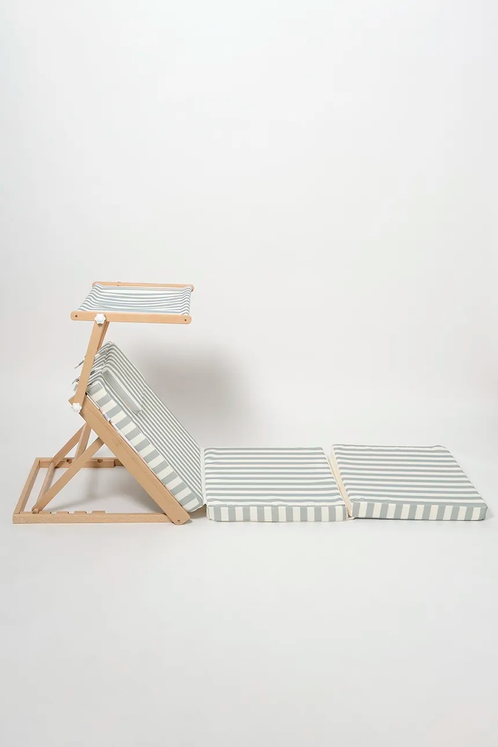 Πολυθρόνα παραλίας SunnyLife La Palma Sage Stripe SunnyLife πράσινο S51PHBSS