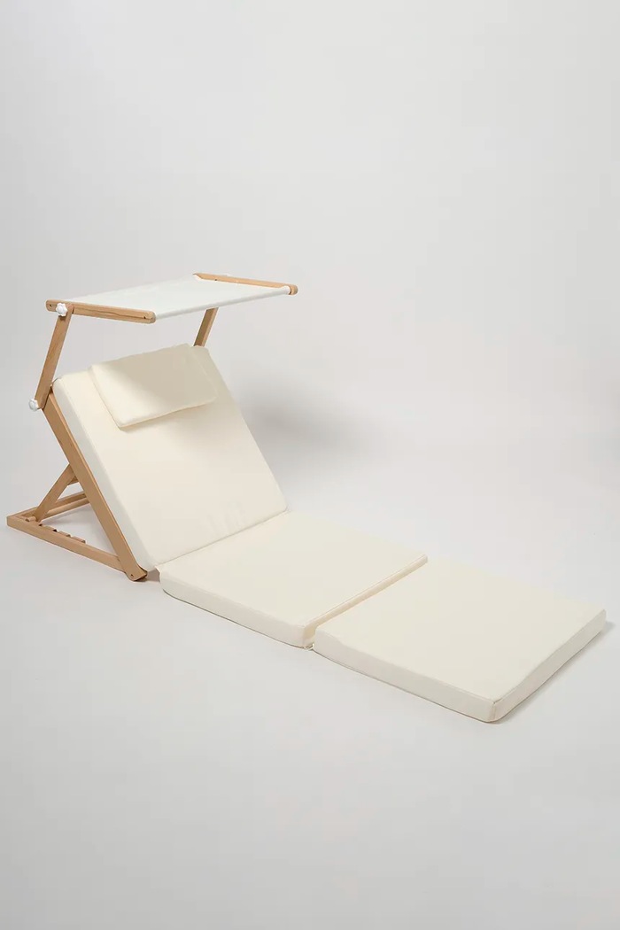 Plážové lehátko SunnyLife Casa Cream béžová S51PHBCR