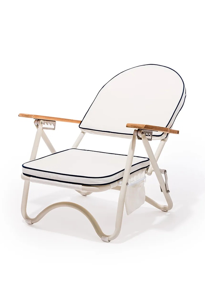 Plážové lehátko Business & Pleasure Co. Rive White BPC.P.RIV.WHT bílá AA00