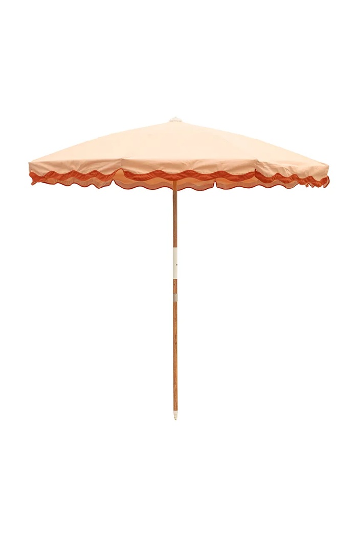 Business & Pleasure Co. parasol ogrodowy z bawełną 200 x 213 cm różowy BPU.A.RIV.PNK