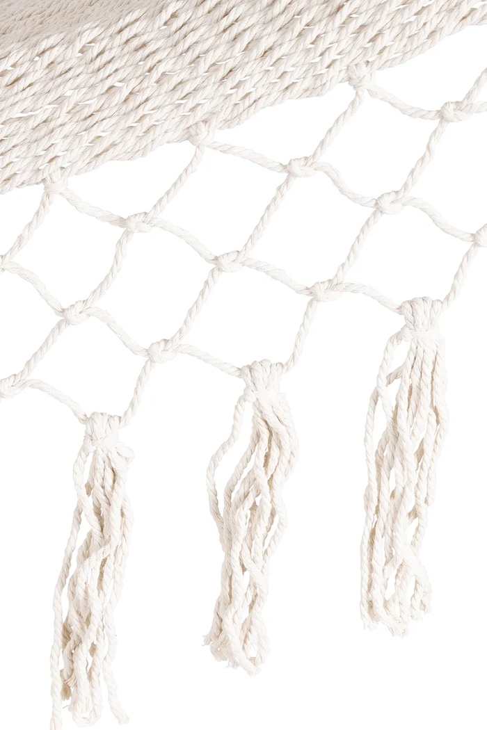 Bizzotto hamac din material textil 200 x 100 cm 792218 alb AA00
