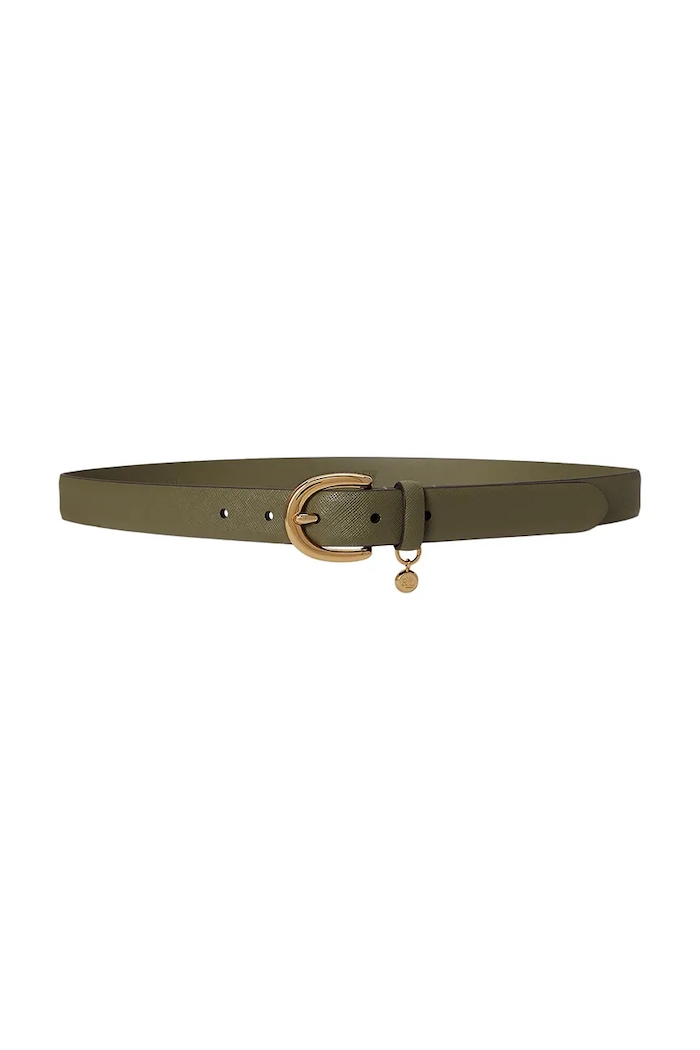 Lauren Ralph Lauren curea pentru femei din piele verde 412802952