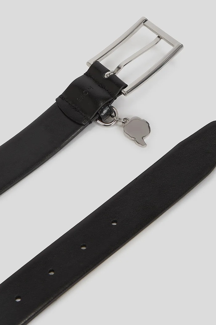 Doplnky Opasok Karl Lagerfeld IKON A3W33069 čierna