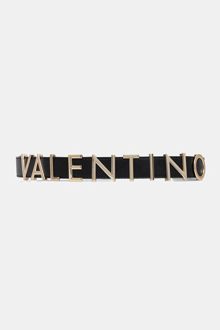 Opasok Valentino Bags EMMA WINTER usňová koža čierna VCS3M257N