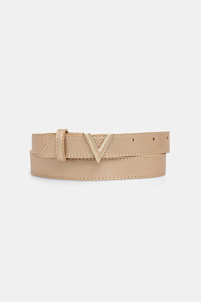 Opasok Valentino Bags zlatá VCS1R456GN