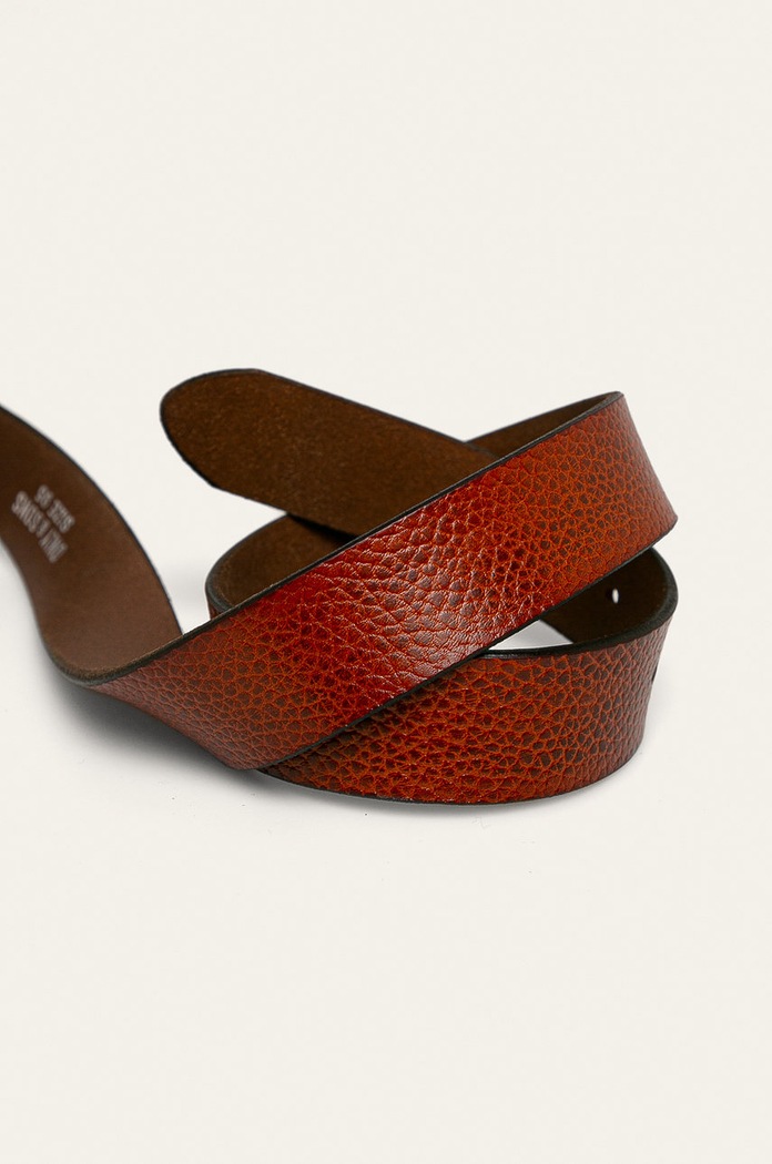 Only & Sons - Kožený pásek 22014797 hnědá AA00