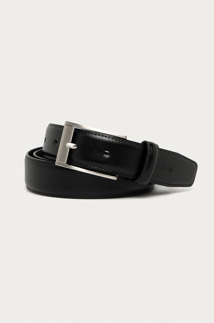 Strellson - Curea de piele negru 3503