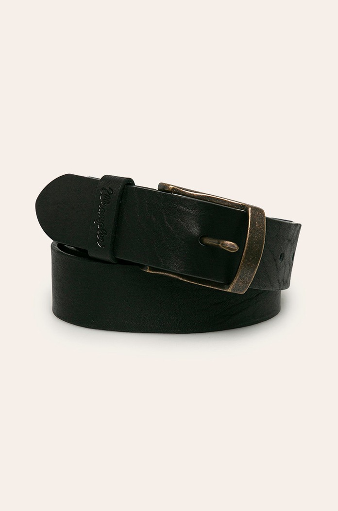 Wrangler - Pasek czarny W0273U101