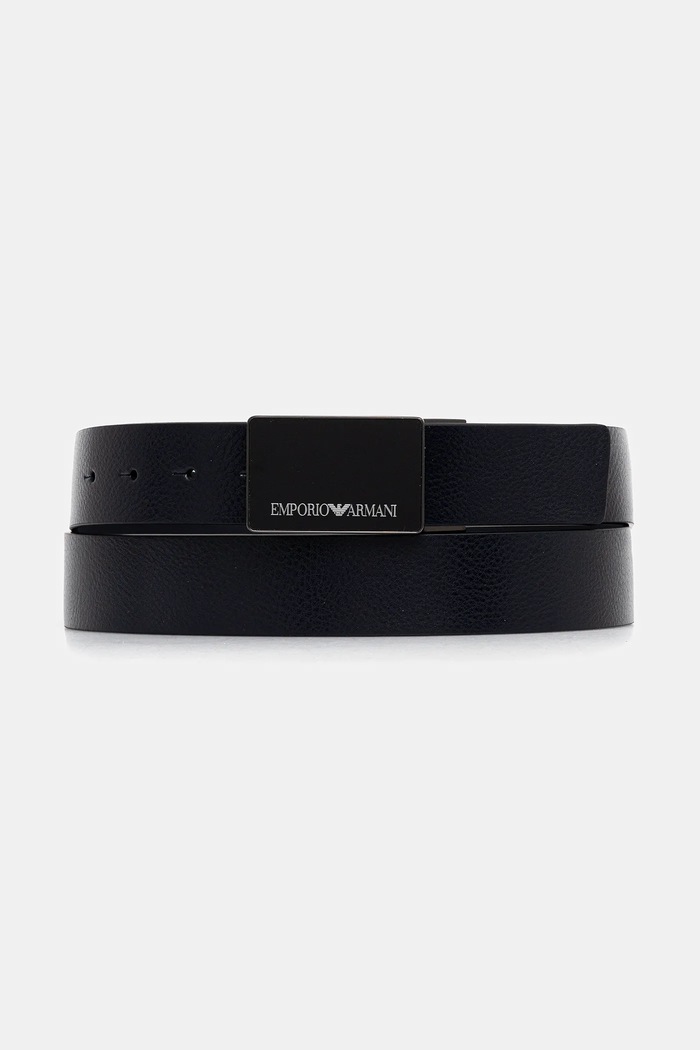 Emporio Armani bőr öv sötétkék Y4S427.YTU7J.NOS