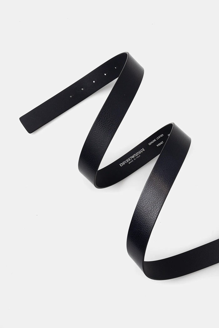 Emporio Armani bőr öv Y4S427.YTU7J.NOS sötétkék AA00