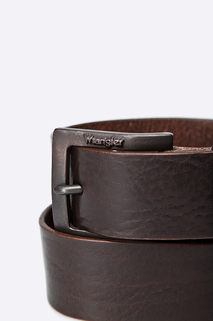 Akcesoria Wrangler Pasek W00108185 brązowy