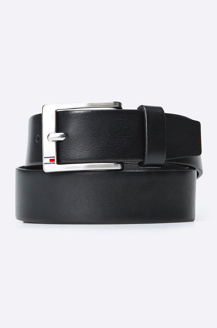 Tommy Hilfiger Δερμάτινη ζώνη μαύρο E367895011