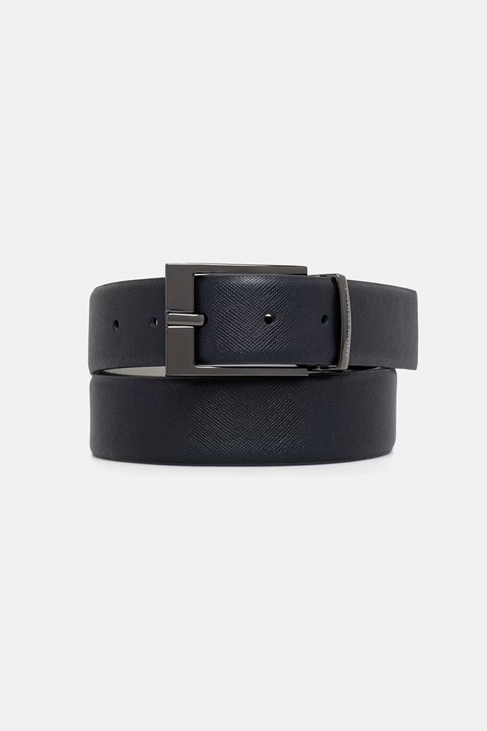 Armani Exchange pasek dwustronny męski granatowy 951060.CC236.NOS