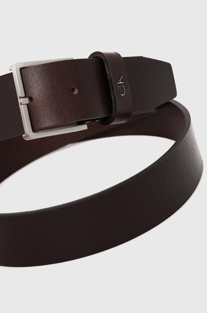 Calvin Klein pasek skórzany K50K510083 brązowy AA00