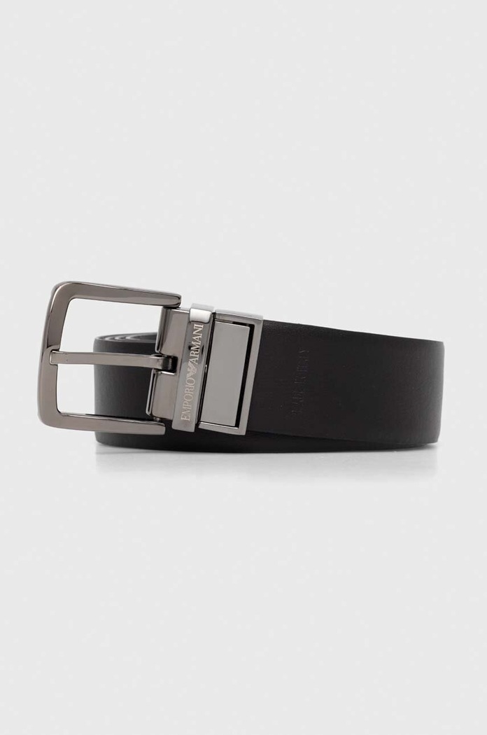 Emporio Armani kifordítható bőröv fekete Y4S074.YKL2J.NOS