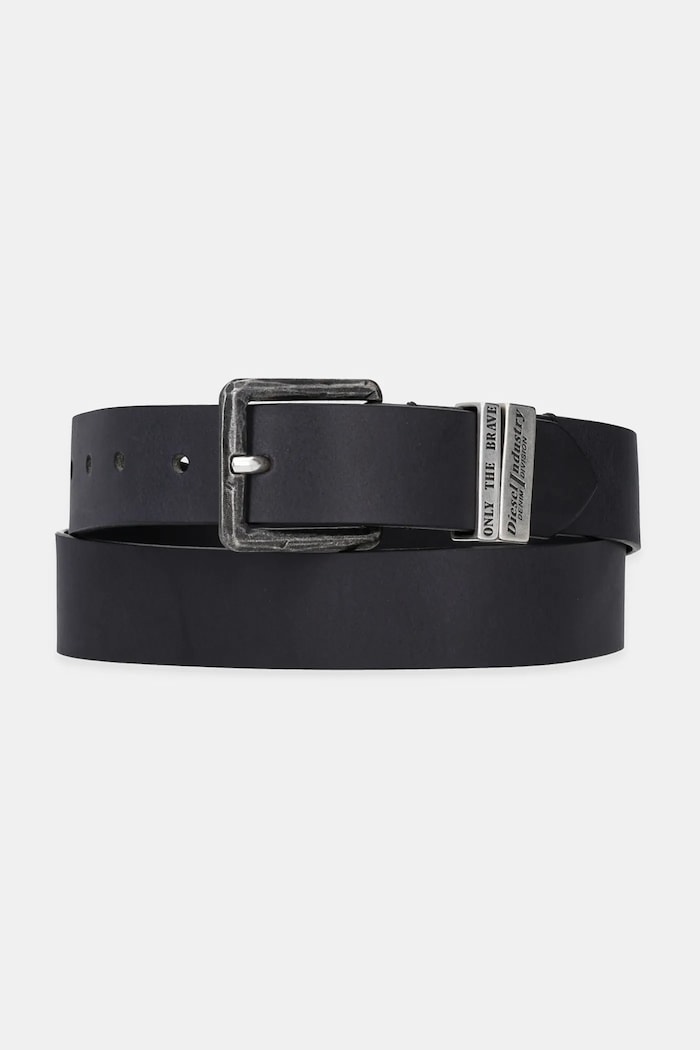 Ζώνη Diesel DIESEL LOGO B-GUARANTEE-A belt μαύρο X08532.PR227