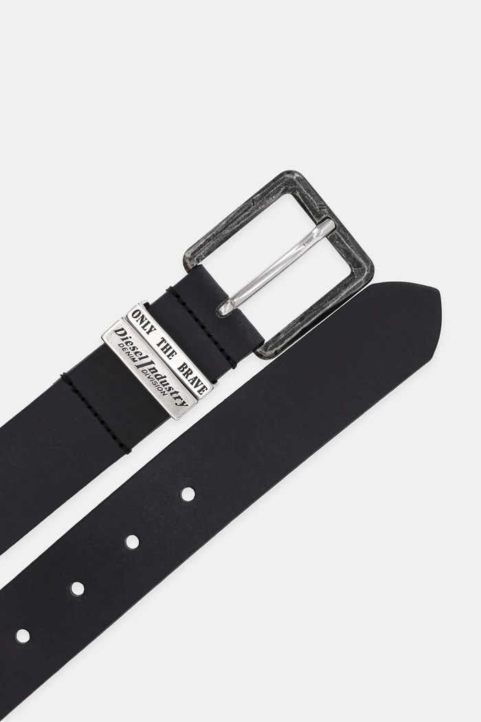 Ζώνη Diesel DIESEL LOGO B-GUARANTEE-A belt X08532.PR227 μαύρο AA00