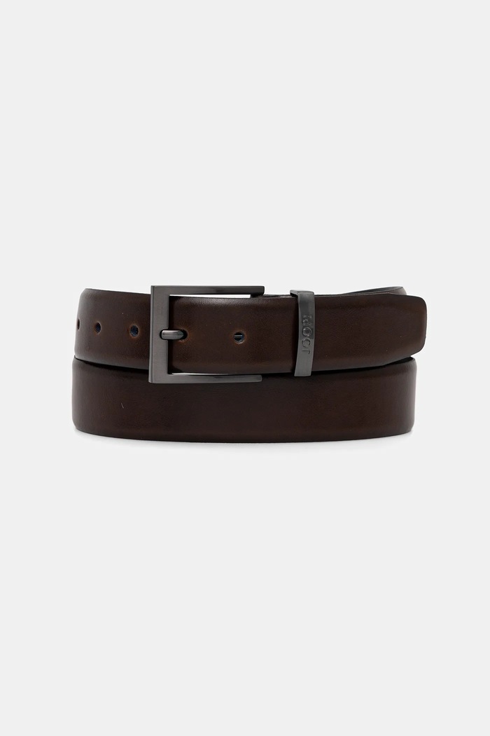 Joop! curea de piele maro 7150