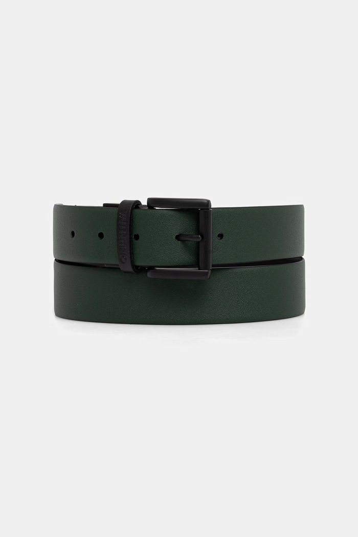 Valentino Bags pasek dwustronny męski skórzany LITECH VCP8BJ01 czarny AA00