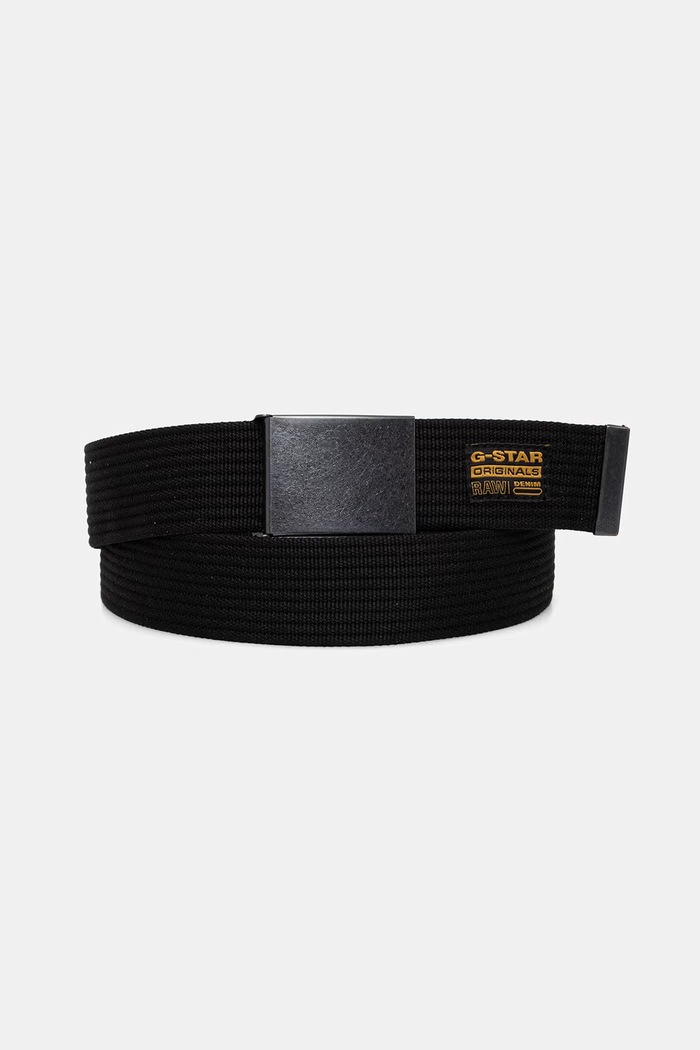 G-Star textilní pásek pánský Webbing černá D27727.E046