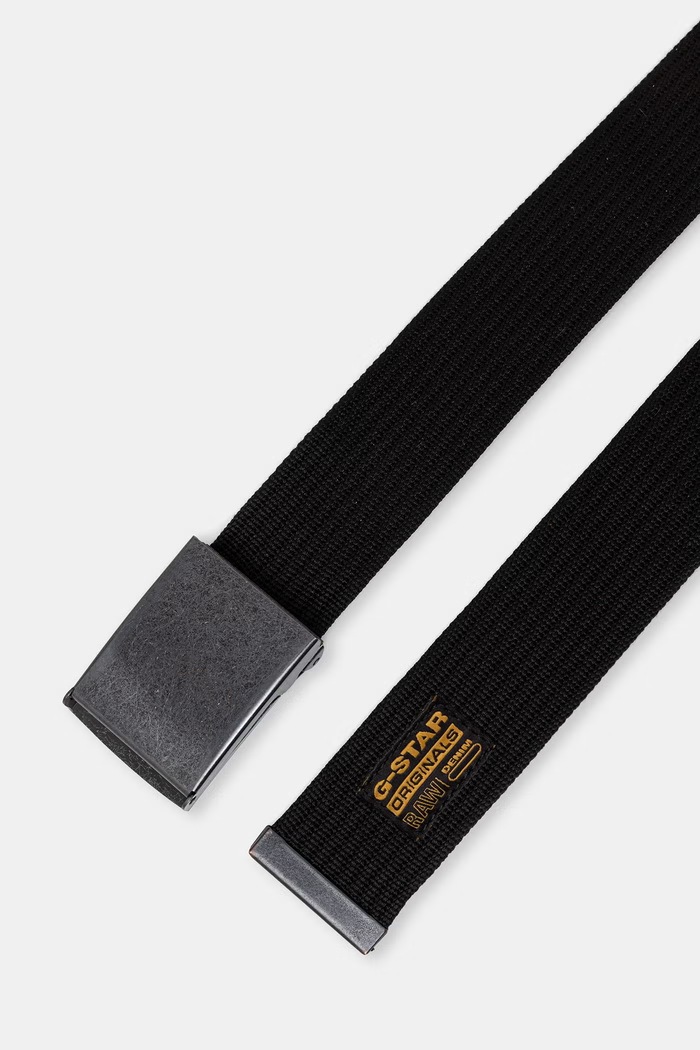 G-Star textilní pásek pánský Webbing D27727.E046 černá AA00