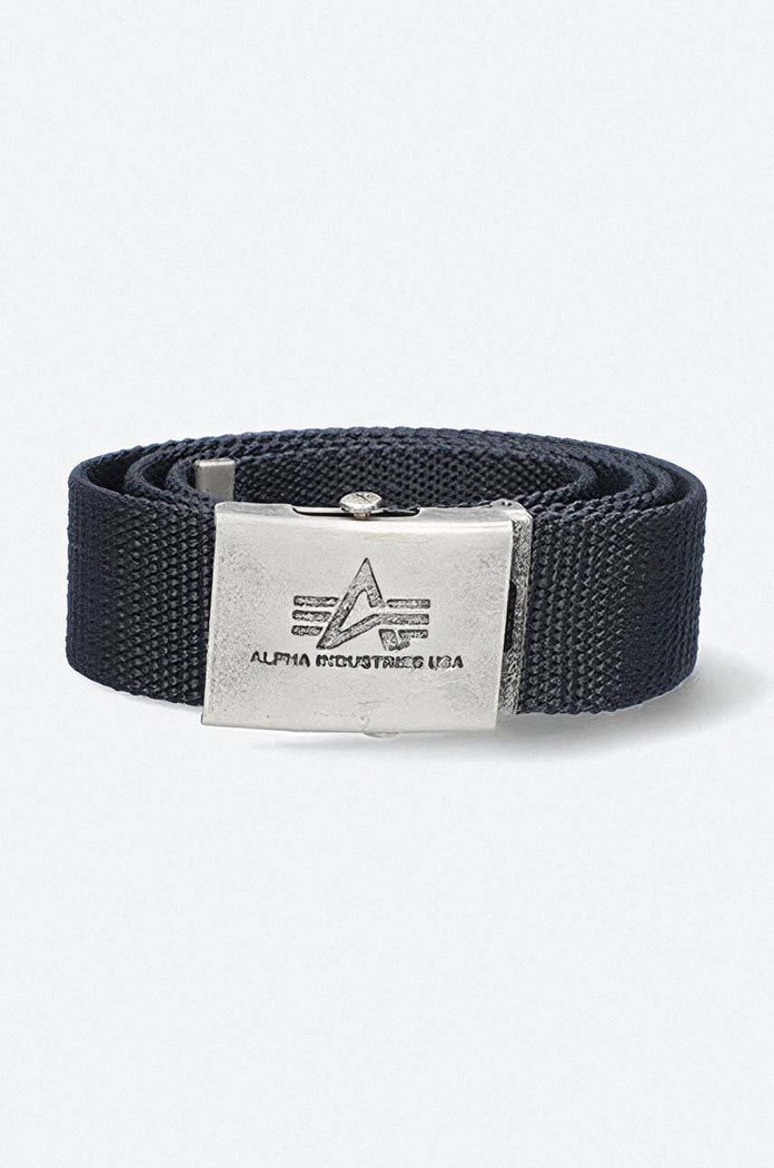 Ζώνη Alpha Industries Heavy Duty Belt γκρί 100906.04