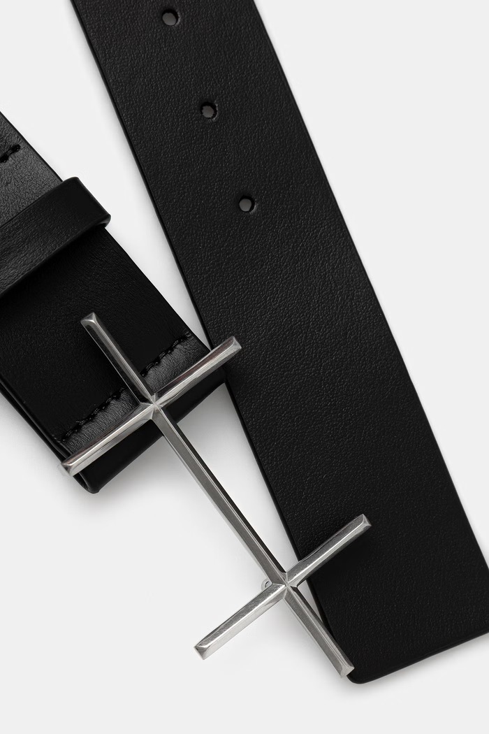 HELIOT EMIL curea din piele SS26.16.091.BLK01.CO negru AA00