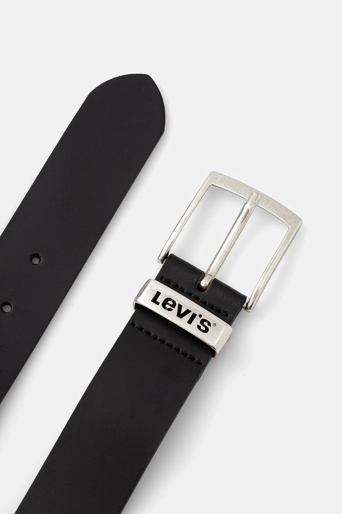 Levi's Remen od kože NEW ASHLAND PLUS 38016 crna AA00