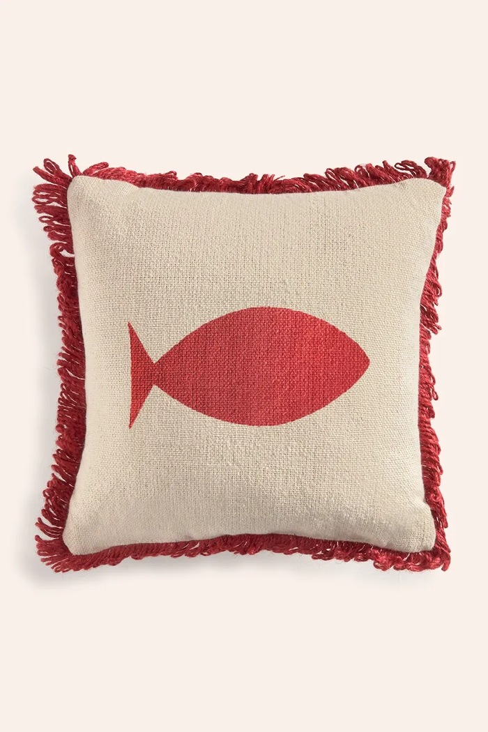 Calma House Perna decorativă Fish multicolor FISH.R32.ROJ